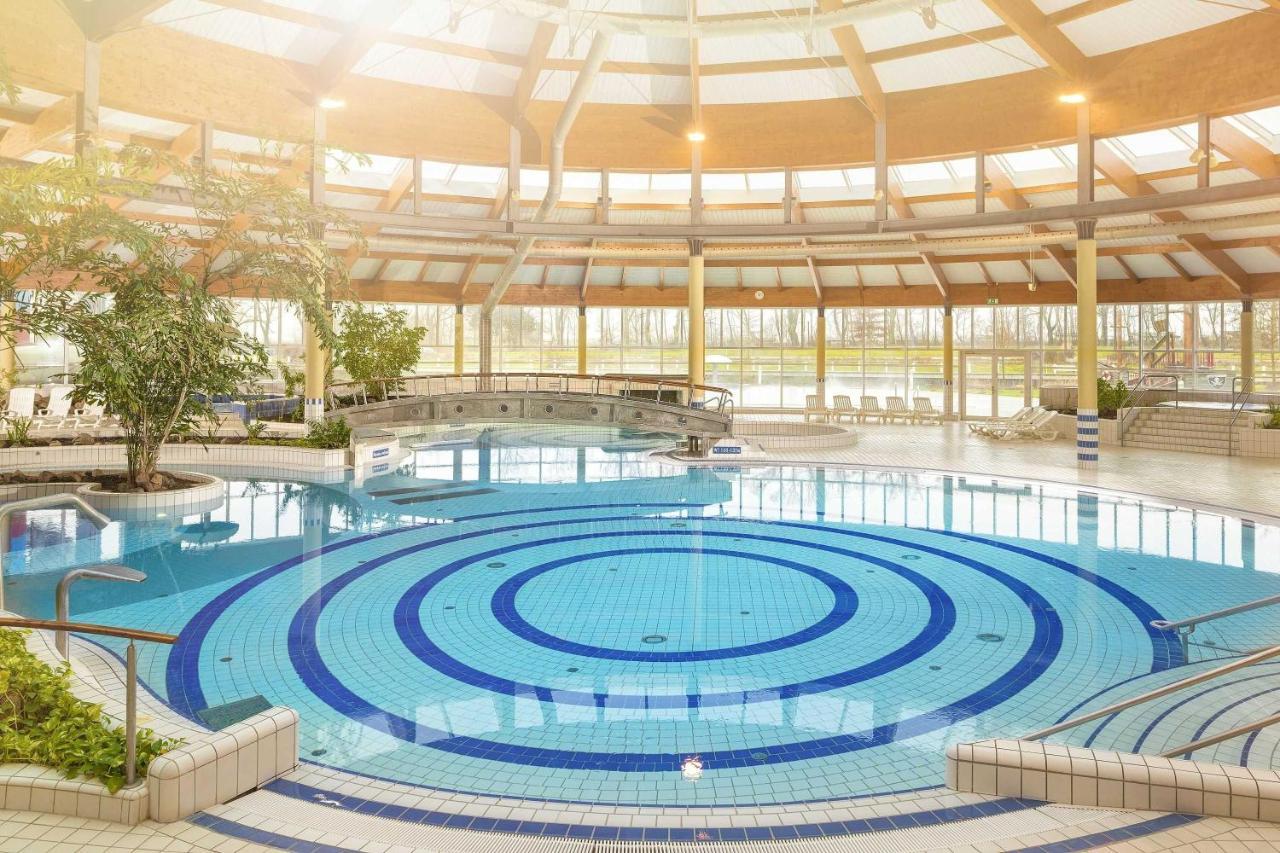 Meeresblick Residenzen FeWo 48 deluxe, inklusive Sauna und Schwimmbadnutzung im AHOI Sellin Goehren  Exterior foto