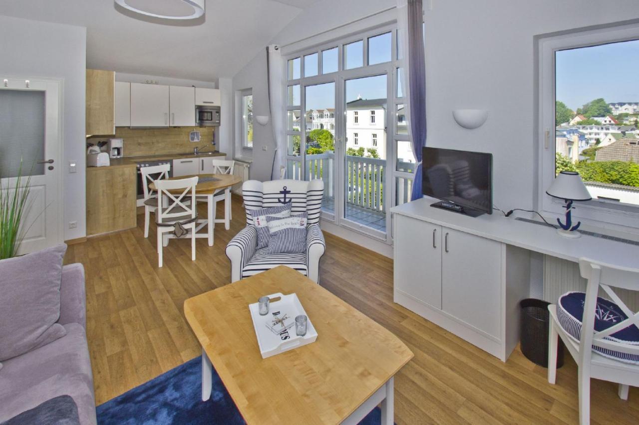 Meeresblick Residenzen FeWo 48 deluxe, inklusive Sauna und Schwimmbadnutzung im AHOI Sellin Goehren  Exterior foto